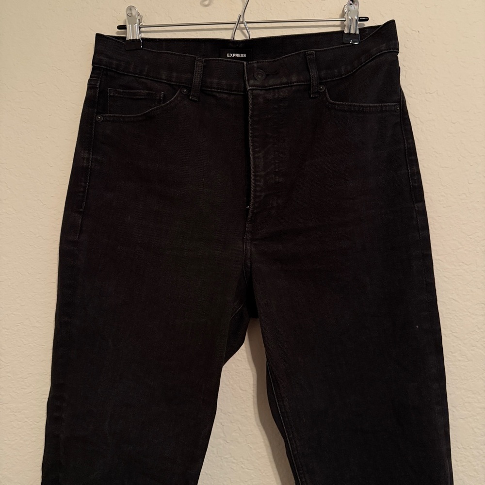 Express Mom Jean Super High Rise Jeans Size 10 - Picture 5 of 9